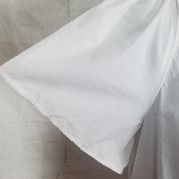 J crew reimagined white tie neck top - Picture 6 of 10